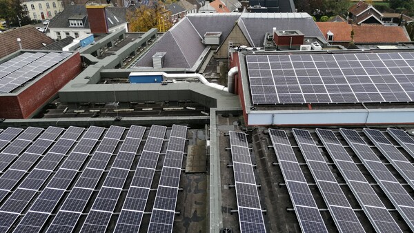 Zonnepanelenproject Cuijks Energie Collectief Schouwburg