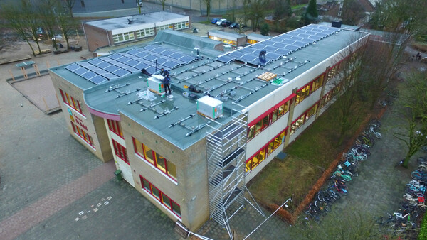 Zonnepanelen Basisschool de Ratel Gennep