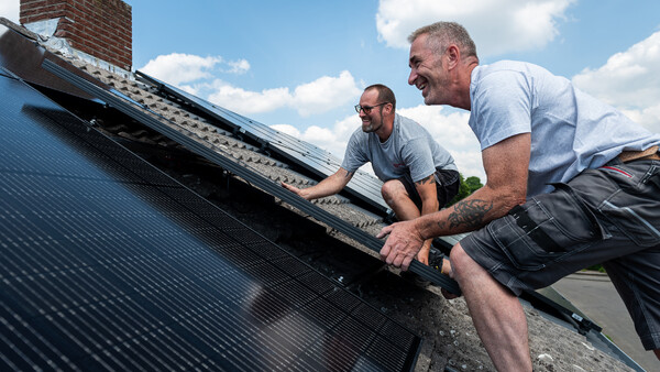 Zonnepanelen woonhuis Milsbeek