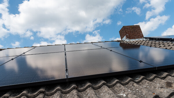 Zonnepanelen woonhuis Milsbeek